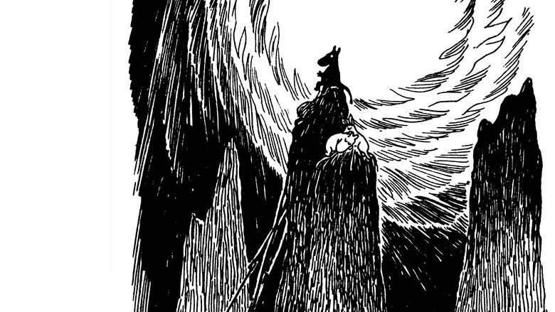Kometen kommer - uppläst och illustrerad av Tove Jansson backdrop