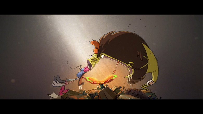The Pigeon, The Hobo &  The Fate of the Sandwich backdrop