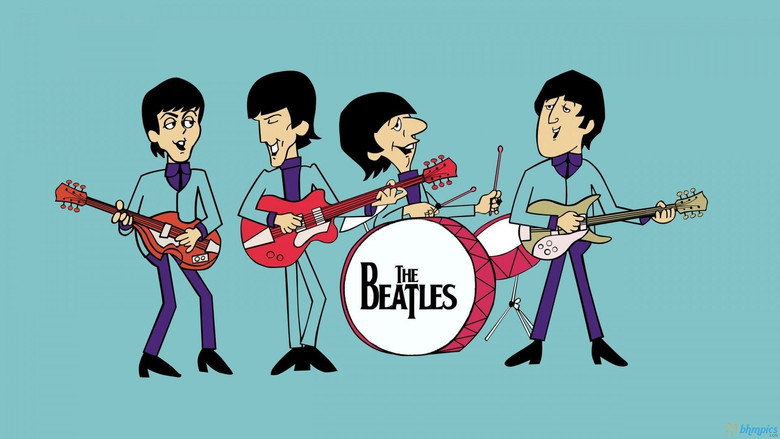 The Beatles backdrop