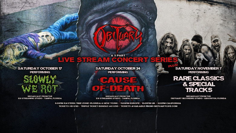 Obituary - Slowly We Rot: Live & Rotting backdrop