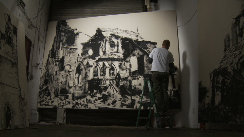 Bull's eye, un peintre à l'affût backdrop