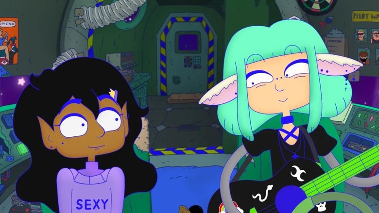 Lesbian Space Princess backdrop