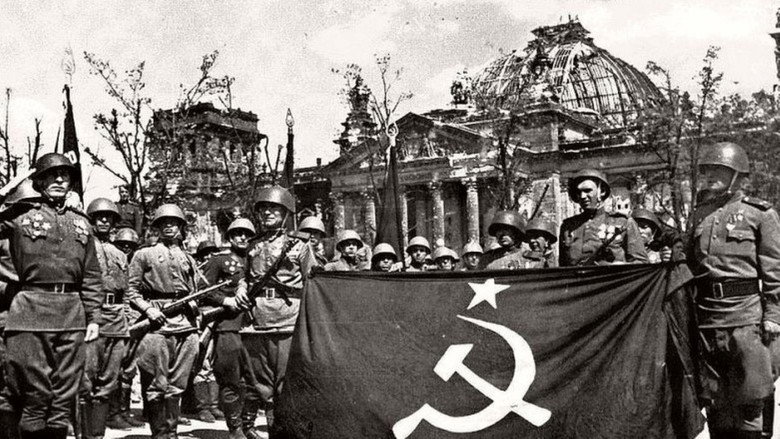 The Fall of Berlin backdrop