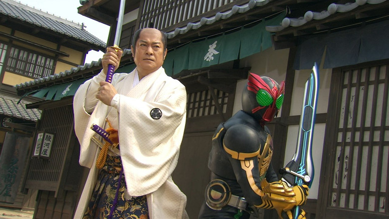 Kamen Rider OOO Wonderful: The Shogun and the 21 Core Medals backdrop