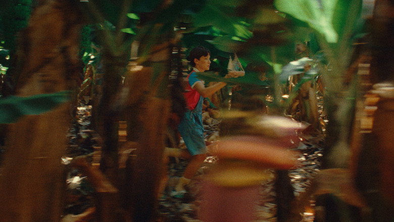 The wandering island backdrop