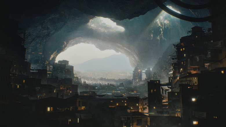 Utopia Falls backdrop