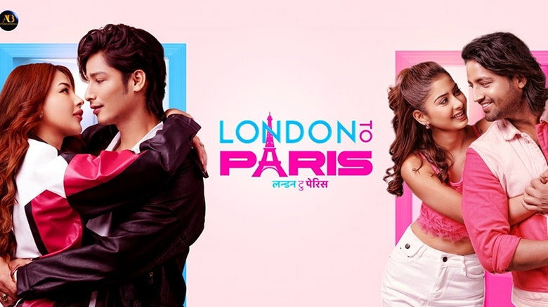 London to Paris backdrop