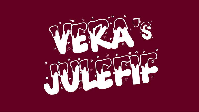Veras julefif backdrop