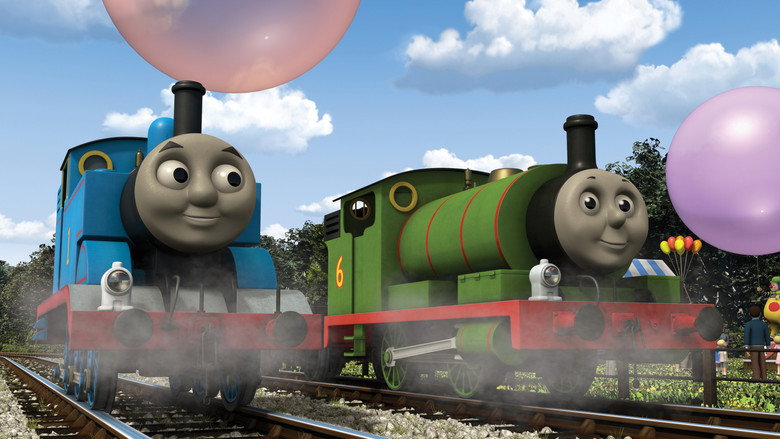Thomas & Friends: Up, Up and Away! backdrop