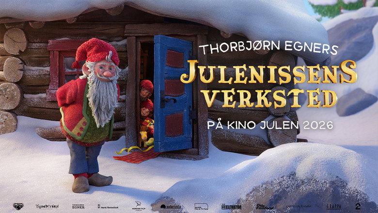 Santa's Workshop backdrop