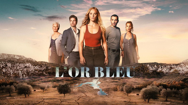 Blue Gold backdrop