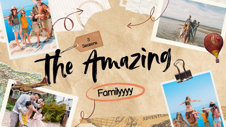 The Amazing Family backdrop