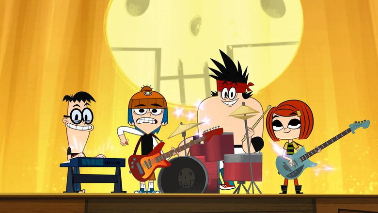Grojband backdrop