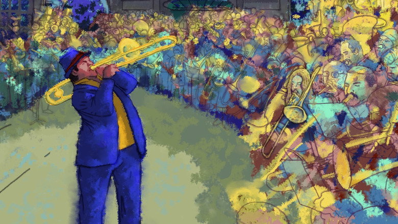 Tromboneros backdrop