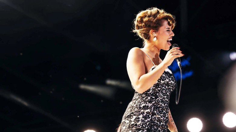 RAYE Live at Montreux Jazz Festival backdrop