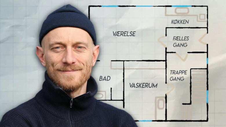 Vores første hus backdrop