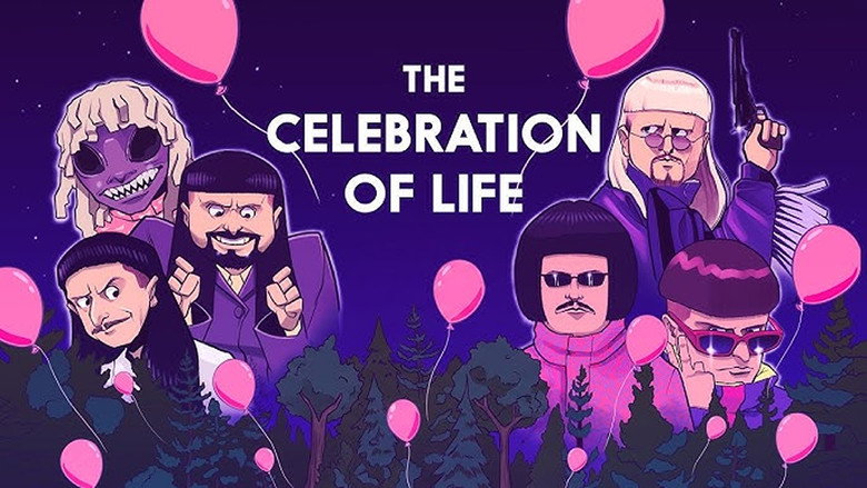 Oliver Tree - Celebration of Life backdrop