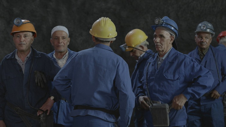 The Mine backdrop