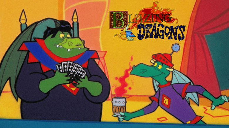 Blazing Dragons backdrop