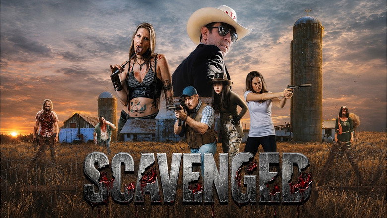 Scavenged backdrop