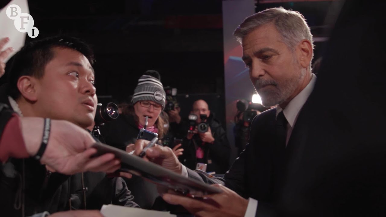 THE TENDER BAR red carpet | BFI London Film Festival 2021