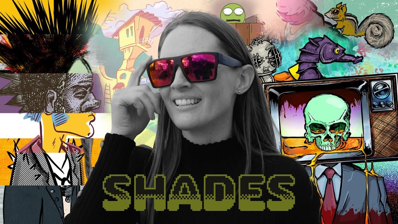 SHADES, the skin of pixels on reality