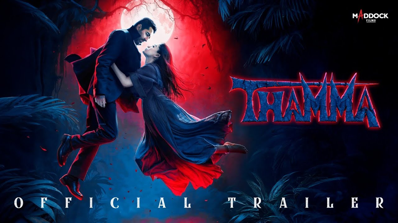 Thamma Official Trailer | Ayushmann, Rashmika, Paresh, Nawazuddin | In Cinemas This Diwali- 21st Oct