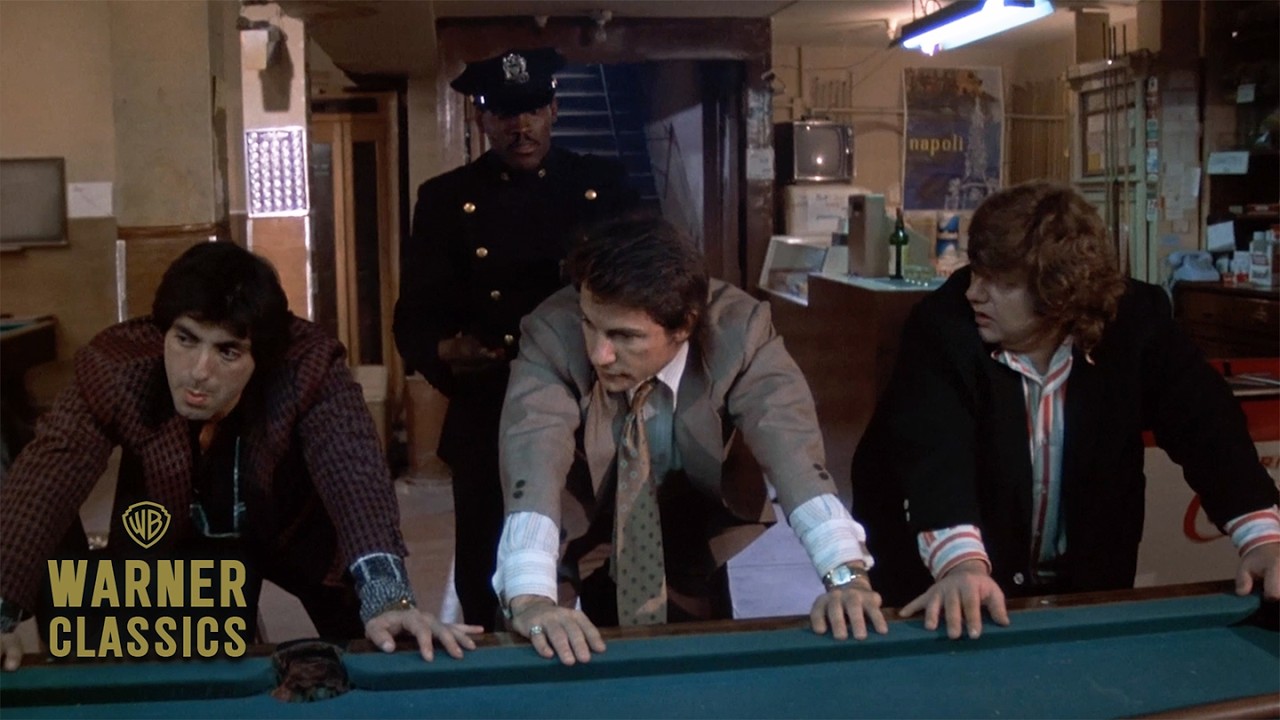Gang Fight at the Pool Hall