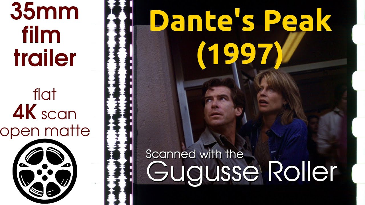 Dante's Peak (1997) 35mm film trailer, flat open matte, 4K *CROPPED
