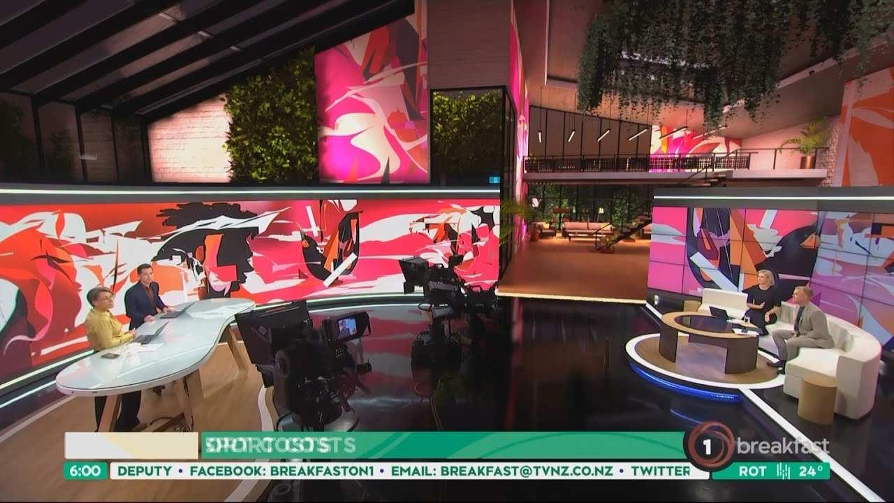 TVNZ 1: Breakfast - 6am Open/Montage [23rd January 2023]