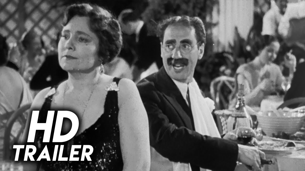 A Night at the Opera (1935) Original Trailer [FHD]