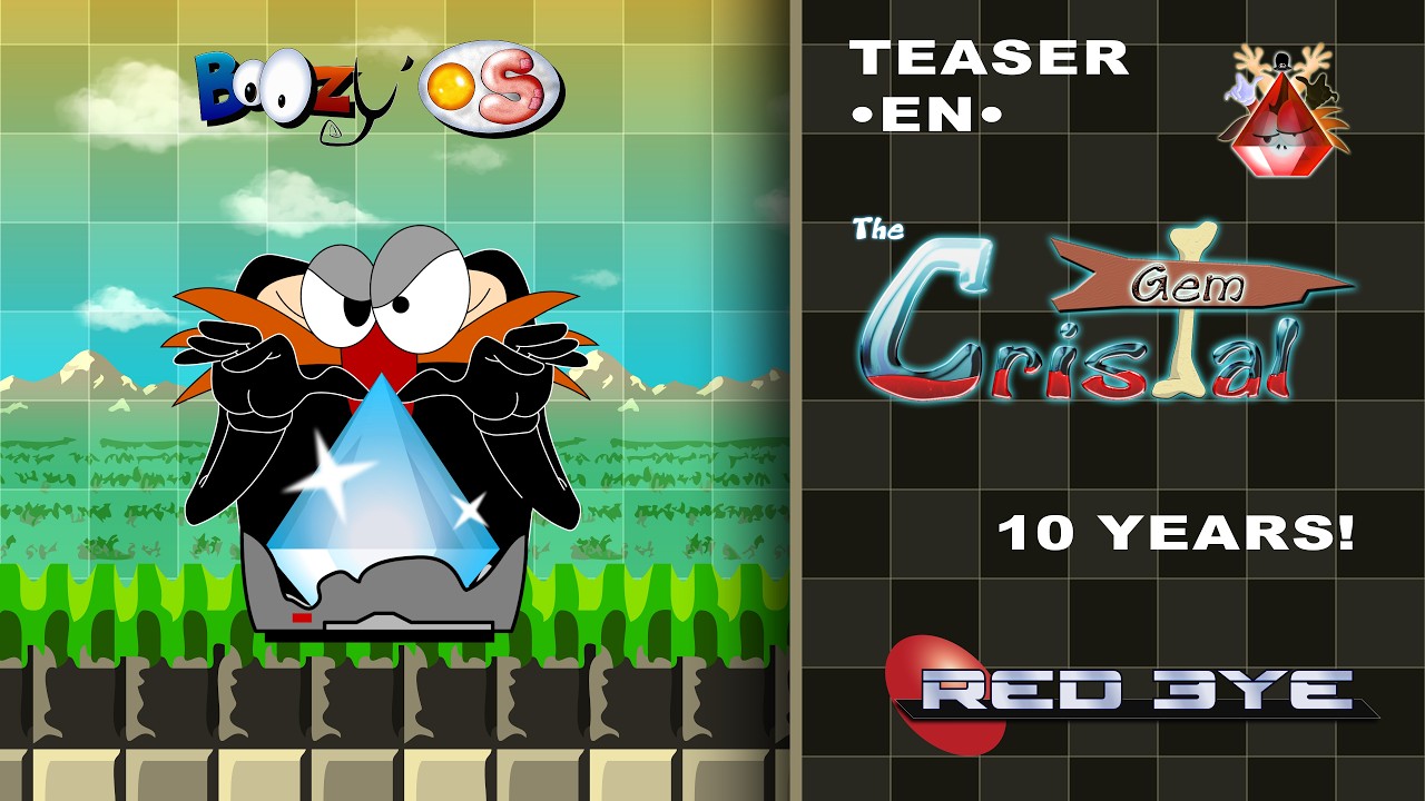 BoOzy’ OS and the Cristal Gem 💎 10 years! [ Sonic the Hedgehog parody ]