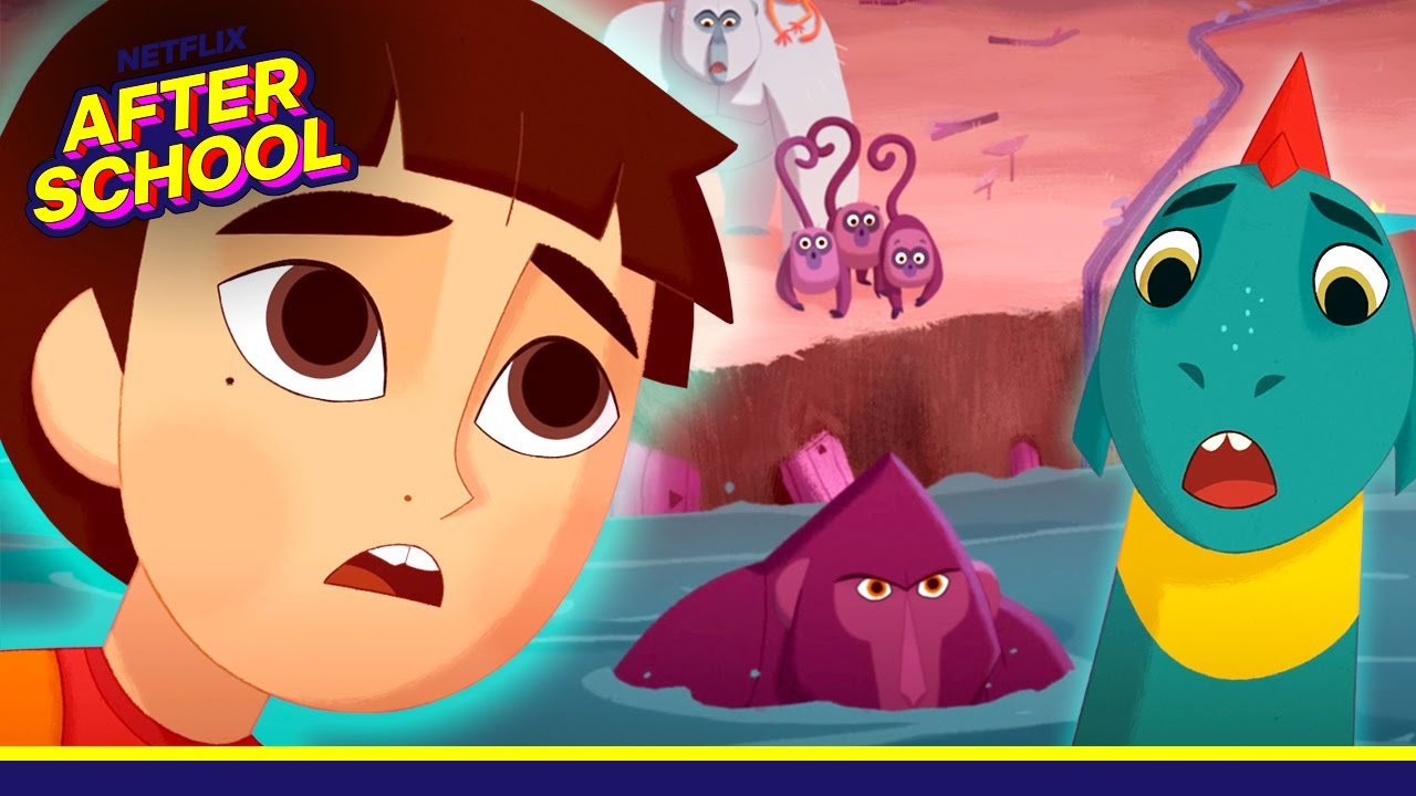 Boris & Elmer VS Crocodiles & Gorillas! Clip