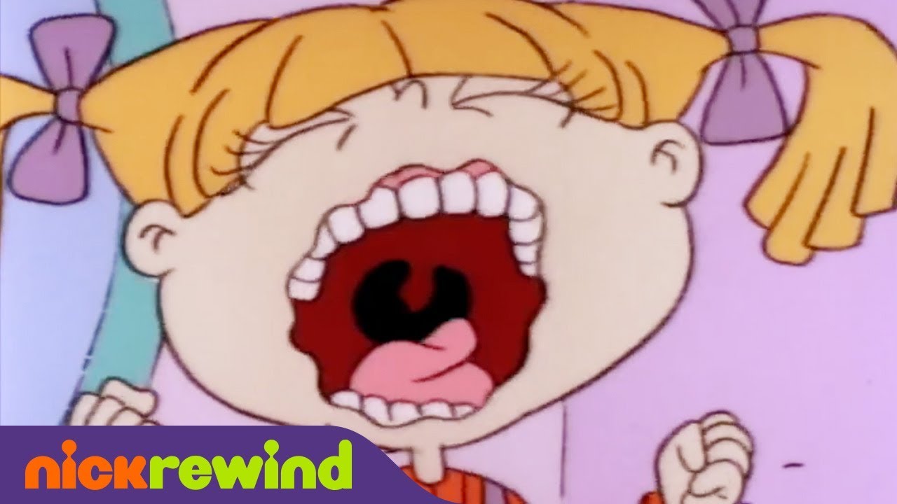 Angelica Throws a Temper Tantrum | Rugrats | The Splat