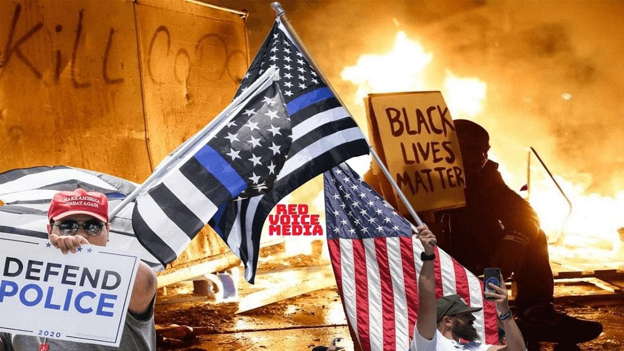 The Greatest Lie Ever Sold: George Floyd and the Rise of BLM backdrop