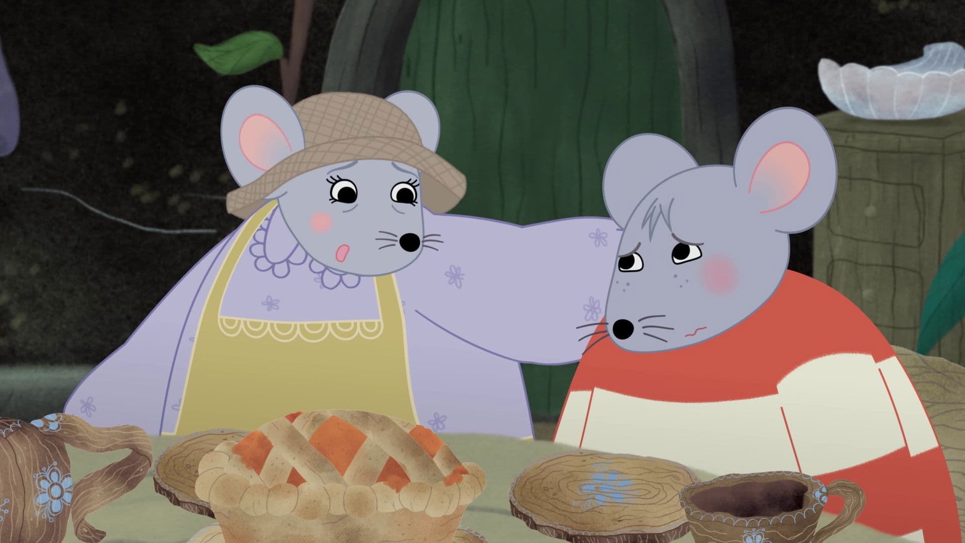 Rosa and the Stone Troll backdrop