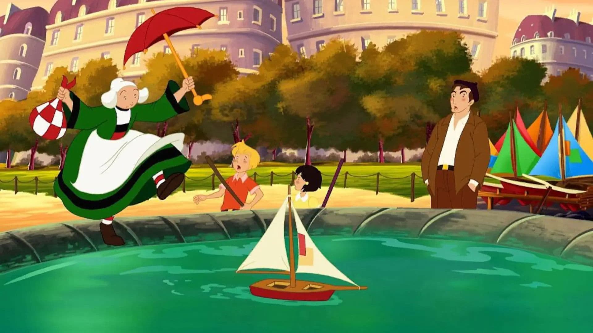 Bécassine, le trésor viking backdrop